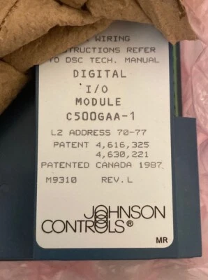 Johnson Controls C500GAA-1 Digital I/O Module New In Box - Image 1 of 4