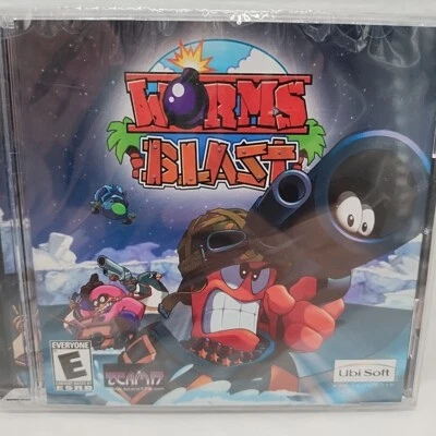 Worms Blast Ubisoft PC Video Game Sealed - Image 1 of 4
