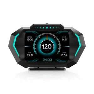 obd2 gauge display, head up display for car, Digital Speedometer, Tachometer,... - Picture 1 of 9