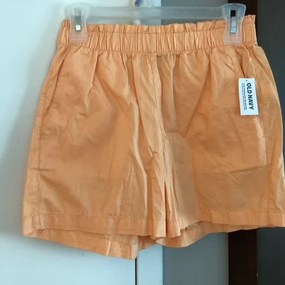 Pantalones Cortos Old Navy Para Mujer Talla XSpequeños Bolsillos Pull On Informales Naranja Pastel Nuevos Foto 1 de 4