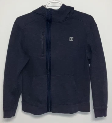 Under Armour Full Zip Hoodie Men's Large Blue - Image 1 of 3