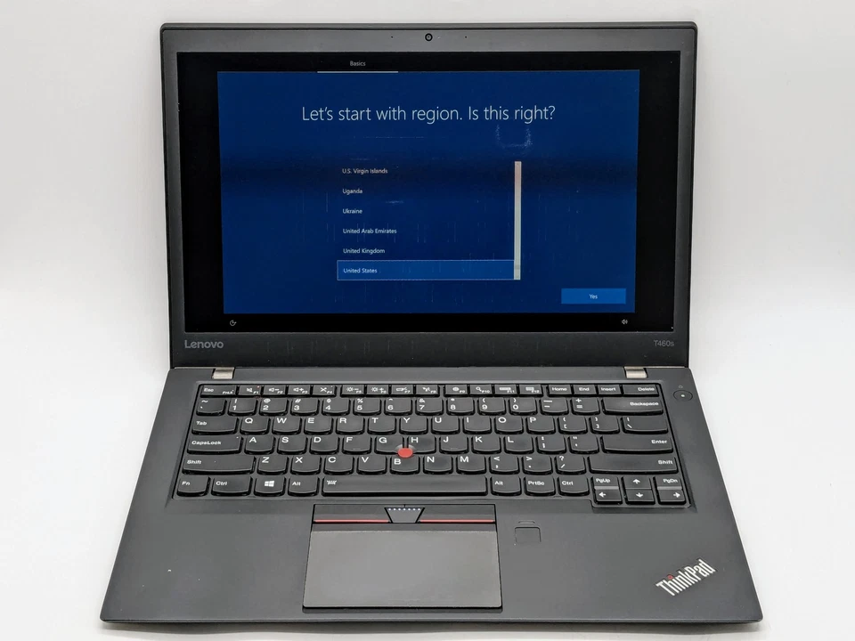 LENOVO THINKPAD T460S 14" QHD I7-6600U 512GB SSD 4GB W10P Cámara web retroiluminada FPR Foto 1 de 4
