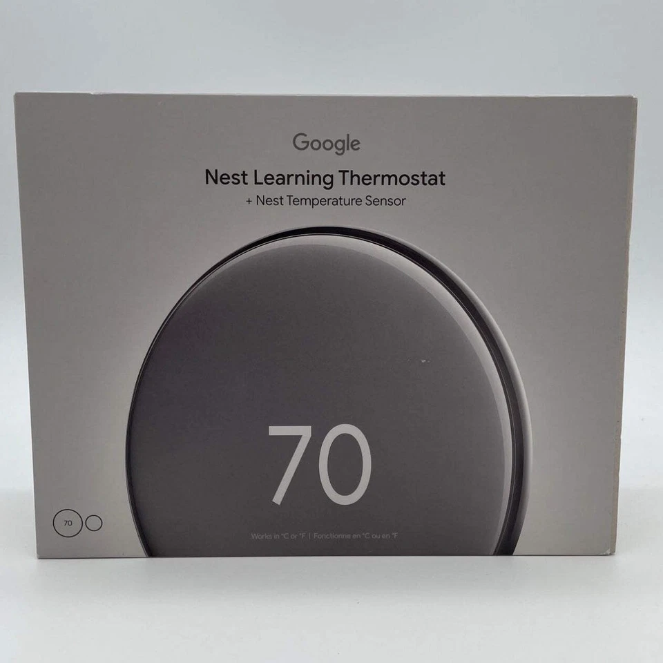 Google Nest Learning Thermostat 4th Gen w/ Sensor