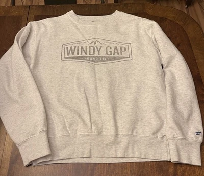 Sudadera Azul 84 Windy Gap Young Life Unisex Talla M Cómoda Viaje Montañas  Foto 1 de 4