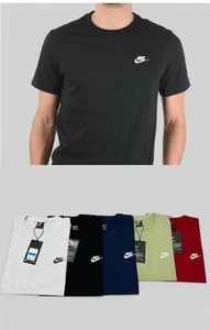 NIKE EMBROIDERED SIGNATURE LOGO SUMMER SHORT SLEEVE T-SHIRT - Picture 1 of 7