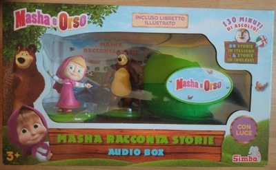 Mascha und der Bär Lautsprecher mit Erzählgeschichten auf Italienisch Alter 3+ - Bild 1 von 3