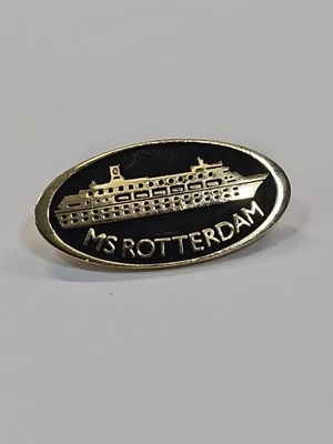 MS Rotterdam Lapel Pin Holland America Cruise Ship Line RARE - Image 1 of 4