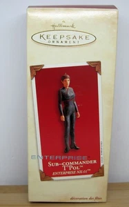Hallmark Keepsake Star Trek ENTERPRISE Sub-Commander T'Pol Figur - Bild 1 von 18