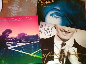 3Lps MINK DeVILLE Le Chat Bleu CAPITOL NMint SPORTIN LIFE Return To Magenta ORIG - Picture 1 of 3