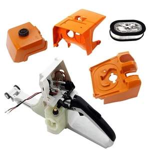 Juego de 5 piezas de carcasa de tanque de combustible de gasolina cubierta superior kit apto para Stihl MS440 044 pj - Imagen 1 de 7