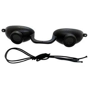 Gafas de sol flexibles protección ocular UV negras gafas ojos proteger cama de bronceado - Imagen 1 de 7