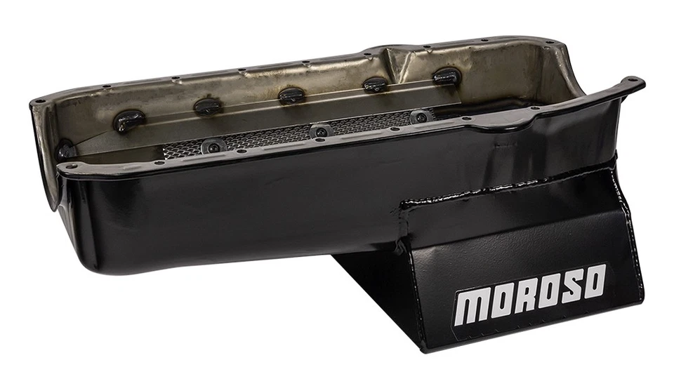 MOROSO SBC Street/Strip Oil Pan 86-Up 1-Piece Rear Main 20206 Foto 1 de 1