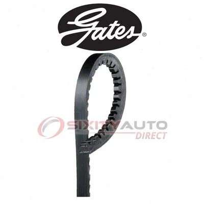 Gates Fan Alternator Air Pump Drive Belt for 1977-1978 Chevrolet Nova 5.7L mx Foto 1 de 4