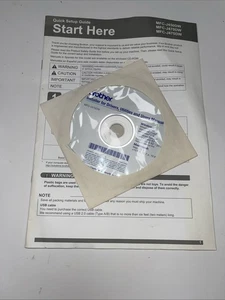 Software y guía del usuario para impresora/escáner Brother MFC-JA70DW - SOLO DISCO Y GUÍAS - Imagen 1 de 7