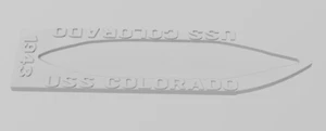 Clase Colorado - Bases de barcos - Bases navales en miniatura - Imagen 1 de 9