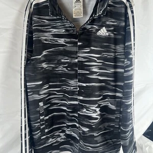 NEW ADIDAS Big Boys Long Sleeve Jacket Youth Xl - Picture 1 of 4