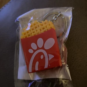 Chick Fil A waffles French Fried Keychain - Picture 1 of 2