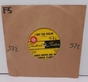 JAMES BROWN Y LAS FAMOSAS LLAMAS - 45 - TENGO LA SENSACIÓN - MUESTRA AUSTRALIANA - Imagen 1 de 3