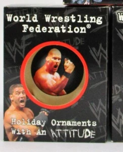 WWF STONECOLD STONE COLD Steve Austin Xmas Ornament World Wrestling Federation - Picture 1 of 2