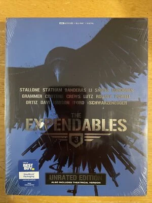 THE EXPENDABLES 3 (4K UHD + BLU-RAY + SLIPCOVER.  EXCLUSIVE STEELBOOK™ EDITION) - Image 1 of 2
