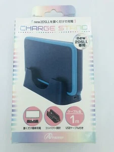 Nuevo soporte base de carga para Nintendo 2DS XL/LL con cable de carga USB de 1 m Japón - Imagen 1 de 2