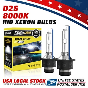 Durable 2PCS 35W D2S HID Xenon Headlight Bulbs 8000K Light Blue For Lexus ES330 - Picture 1 of 8