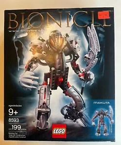 LEGO BIONICLE MAKUTA Set 8593 Sin usar, en caja sellada Raro 2003 325 - Imagen 1 de 6