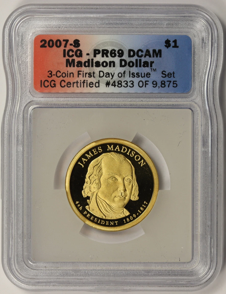 2007年 ジョージ・ワシントン 記念硬貨 PR69DCAM 2007年 ジョージ