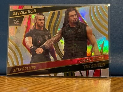 2022 Panini Revolution WWE The Shield #144 Astro Parallel - Image 1 of 2