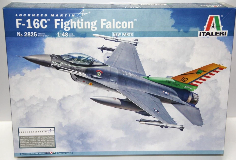 ITALERI 1:48 KIT AEREO LOCKHEED MARTIN F-16C FIGHTING FALCON ART 2825 - Immagine 1 di 1