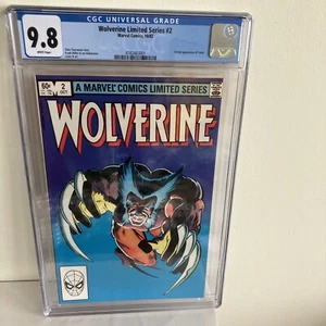 Wolverine Limited Series #2 1982 Marvel CGC 9.8 Frank Miller White Pages - Bild 1 von 4