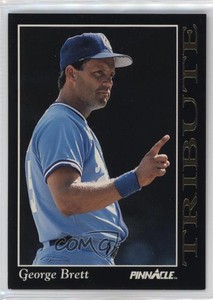1993 Pinnacle Tribute George Brett #2 HOF