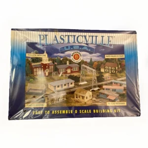 BACHMANN #45618 MOTEL PLASTICVILLE SCALA "O" NUOVO IN SCATOLA ORIGINALE - Foto 1 di 8