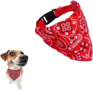 Verstellbares Bandana, Dreieck, für Haustiere, Bandana, Hund, Schal, Schal für H - Bild 1 von 8