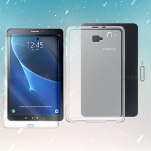 Anti-Bubble Screen Protector + TPU Case for Samsung Galaxy Tab A 10.1" SM-T580N - Picture 1 of 1