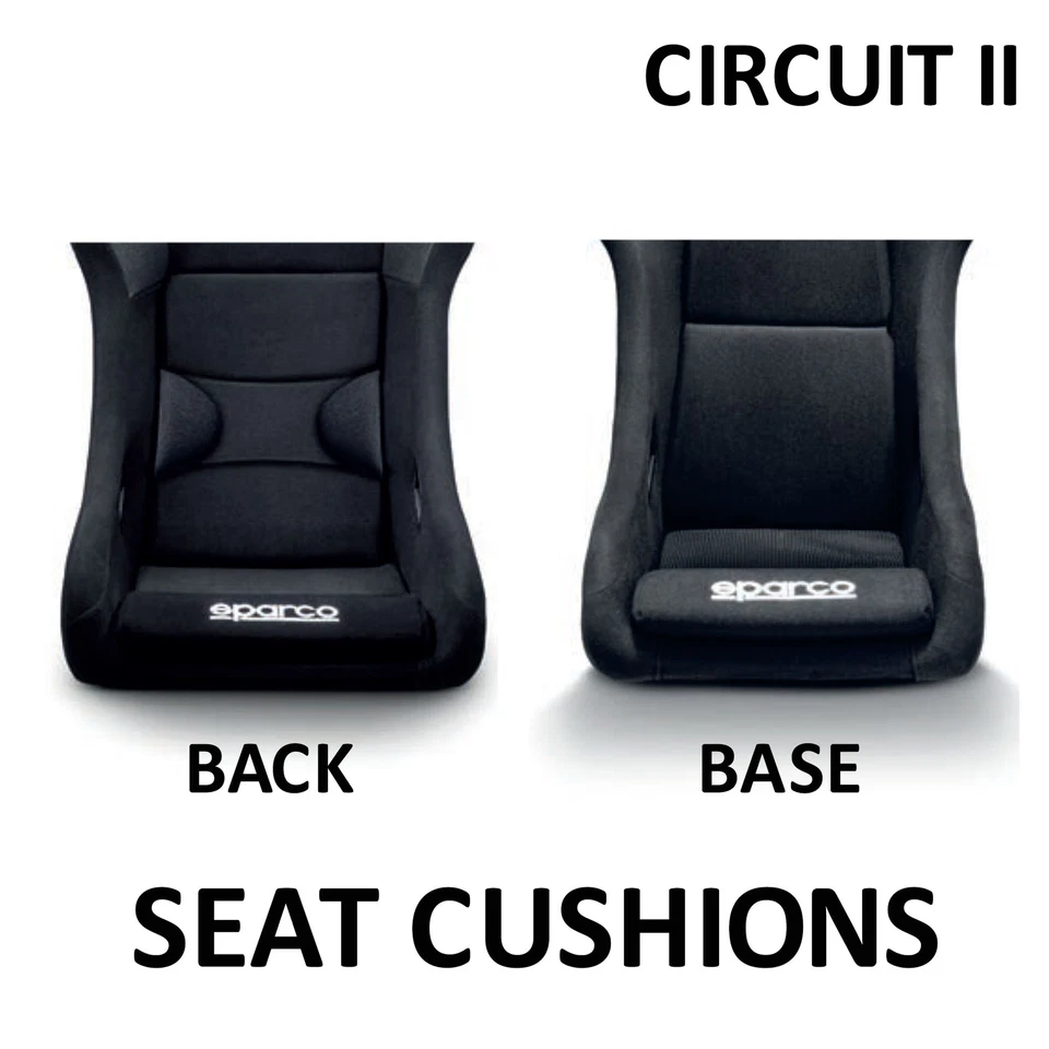 Sparco Seat Cushions for CIRCUIT II Racing Seat to Improve Comfort and Fit — 第 1/4 张图片