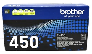 Original Brother TN450 schwarze Tonerkassette mit hoher Reichweite - Bild 1 von 4