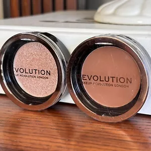 2X MAKEUP REVOLUTION LONDON Dare To Divulge Highlighter/Baecation Contour .07oz - Picture 1 of 7