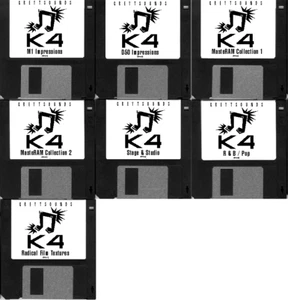 Kawai K4 synth patches - 7 Bank Set - Digital Delivery - Picture 1 of 1