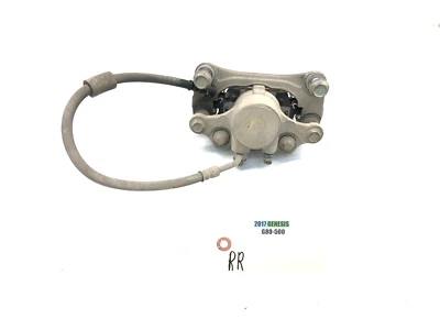2015-2017 GENESIS G80 RWD RIGHT PASS REAR DISC BRAKE CALIPER W/ BRAKE PADS OEM - Image 1 of 4