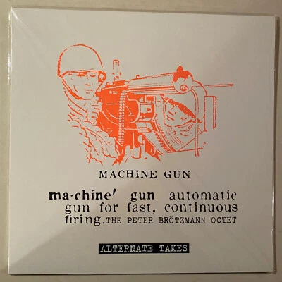 PETER BROTZMANN Machine Gun Alternate Takes Han Bennink Evan Parker Cien LP - Image 1 of 3