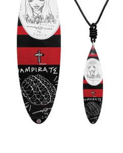 Mini-Board VAMPIRA TE CLASSIC Surfboard - Halskette Geschenk für Surfer SF56 - Bild 1 von 1