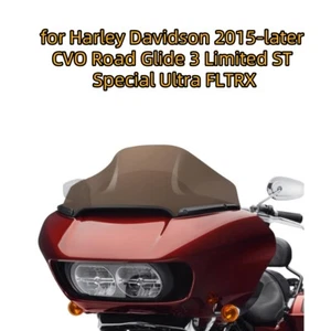 Parabrisas onda de humo de 13"" para Harley Road Glide FLTR FLTRX 2015-2023 - Imagen 1 de 9