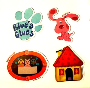 Pegatinas Sandylion SÚPER RARAS Blue's Clues. Lote de 4. Diseños retirados. Envío rápido - Imagen 1 de 1