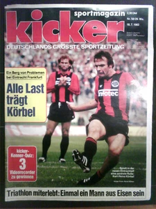 kicker Sportmagazin Nr.: 58 / 29. Woche  vom 18,7,1983 - Bild 1 von 1