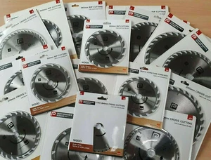 Bosch B&Q Kreissägeblatt Hartmetall HM für Holz verschiedene Größen Ø 85-235mm - Bild 1 von 14