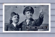 IRENE DUNN & SPENCER TRACY - MOVIE STAR CARD - KWATTA FILM SER B - 1947 #B156