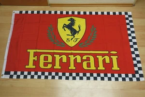 Fahne Flagge Ferrari - 90 x 150 cm - Bild 1 von 1