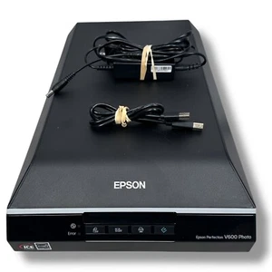 Epson Perfection V600 Photo Scanner Digital ICE High-Resolution 6400 x 9600 Dpi - Bild 1 von 8