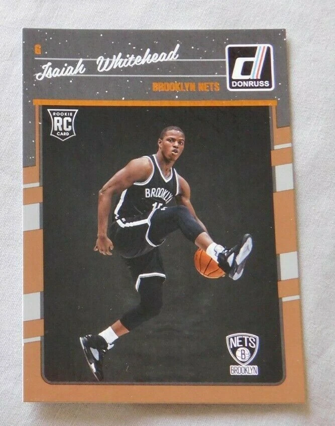 2016-17 Donruss #184 Isiah Whitehead  Brooklyn Nets ROOKIE Basketball Card - Image 1 of 1